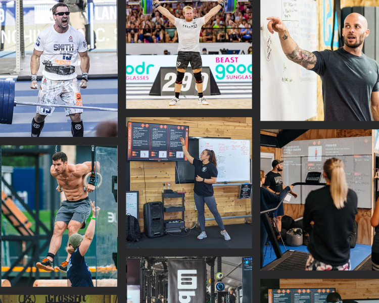 athlete collage banner